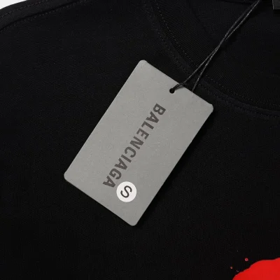 Футболка Balenciaga Colorful Logo - Cotton "Black" фото № 5 Футболка Balenciaga Colorful Logo - Cotton "Black" фото № 5