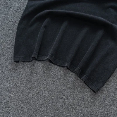 Футболка Balenciaga With Rhinestone Logo On The Back "Black" фото № 5