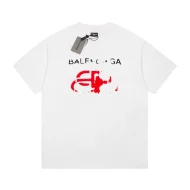 Футболка Balenciaga Imperfective Print "White"