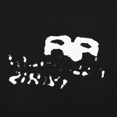 Футболка Balenciaga Sloppy Logo Style "Black" фото № 3