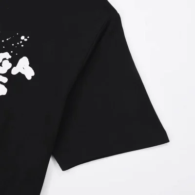 Футболка Balenciaga Sloppy Logo Style "Black" фото № 2