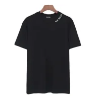 Футболка Balmain Part Of Collar Decorated By Logo Inscription