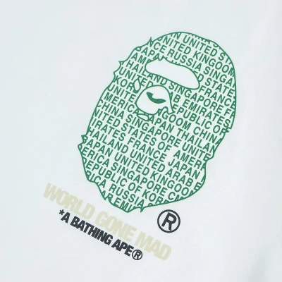 Футболка Bape Back Inscription Tokyo Bape "White" фото № 3