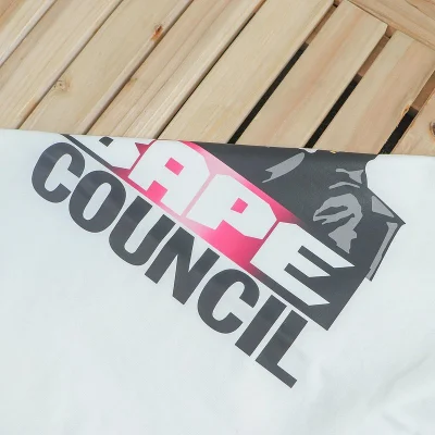 Футболка Bape Inscription Bape Council "White" фото № 7