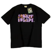 Футболка Bape Inscription A Bath In Cape "Black"