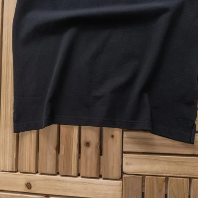 Поло Burberry Plaid Collar "Black" фото № 3