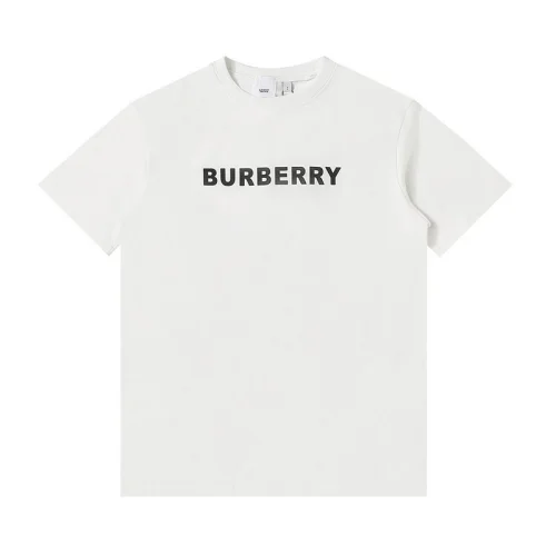 Футболка Burberry With Text Sticker - Logo "White"