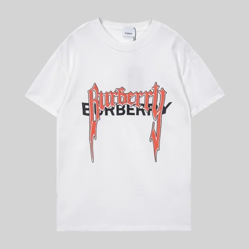 Футболка Burberry Gothic Style Lettering "White"