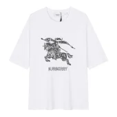 Футболка Burberry The Rendered Logo "White"