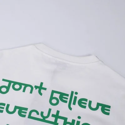 Футболка Burberry Dont Believe "White" фото № 2