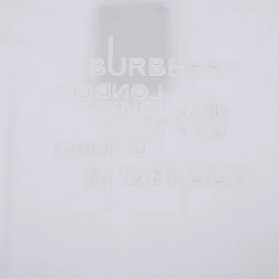 Футболка Burberry Reflection Text "White" фото № 5