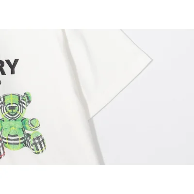 Футболка Burberry Print Striped Bears "White" фото № 4