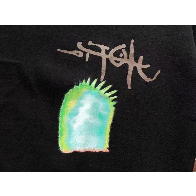 Футболка Cactus Jack Merch Fireball In Hands "Black" фото № 4