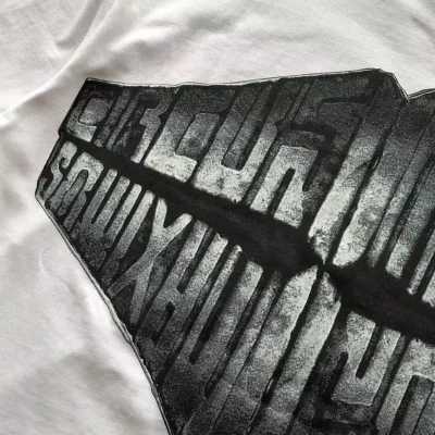 Футболка Cactus Jack Merch Two Figures Front "White" фото № 8