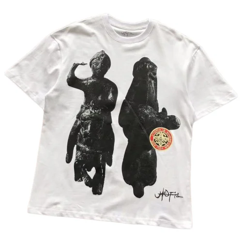 Футболка Cactus Jack Merch Two Figures Front "White"