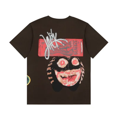 Футболка Cactus Jack Merch CJ-1 Reverse "Brown" фото № 2