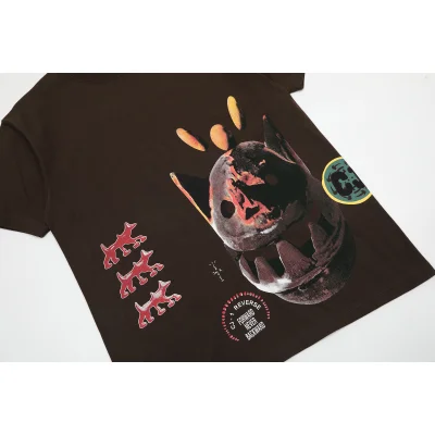 Футболка Cactus Jack Merch CJ-1 Reverse "Brown" фото № 5