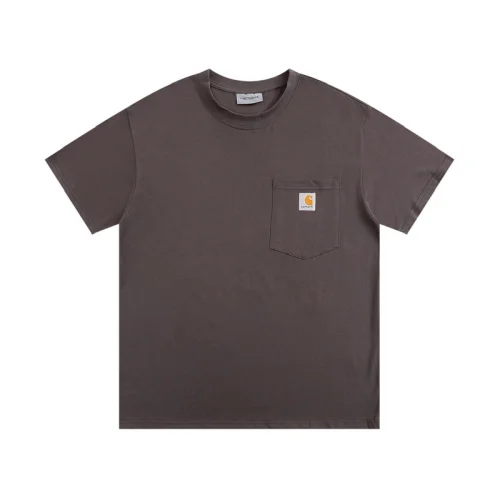 Футболка Carhartt Pocket With A Small Logo "Gray/Black"