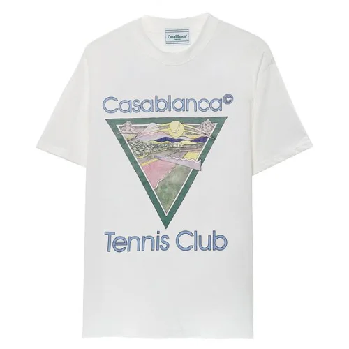 Футболка Casablanca Beautiful Landscape "White"