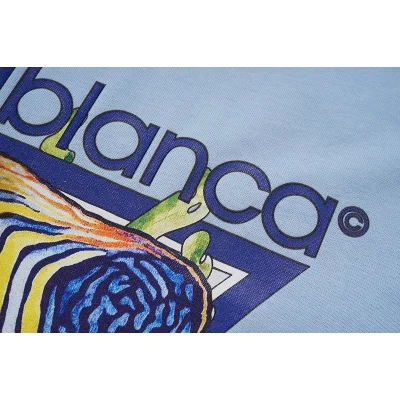 Футболка Casablanca Fond Marin "Blue" фото № 7