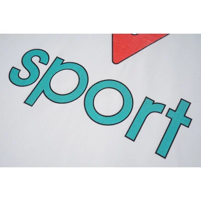 Футболка Casablanca Sport "White" фото № 6