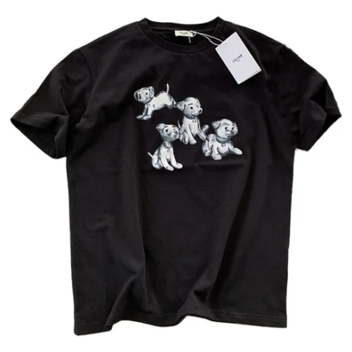 Футболка Celine Dogs "Black"