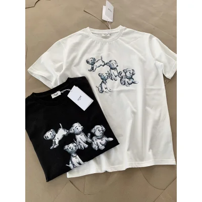 Футболка Celine Dogs "Black" фото № 5