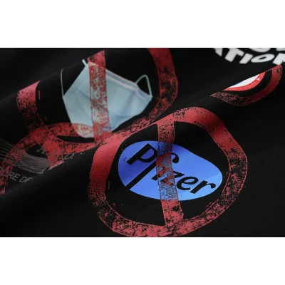 Футболка Changement De Proprietaire Prohibitions "Black" фото № 2