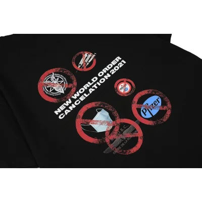 Футболка Changement De Proprietaire Prohibitions "Black" фото № 4
