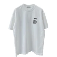 Футболка Christian Dior Logo Dior Compass "White"