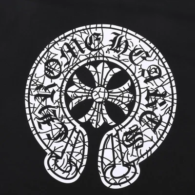 Футболка Chrome Hearts With Brand Emblem On The Back "Black" фото № 3
