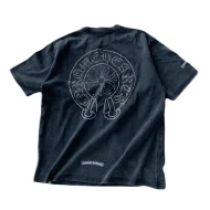 Футболка Chrome Hearts Double Logo Fashion CH