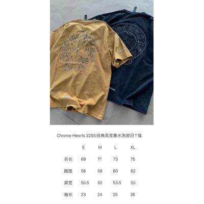 Футболка Chrome Hearts Double Logo Fashion CH "Black" фото № 2