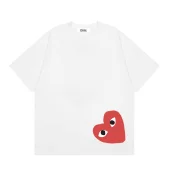 Футболка Comme des Garçons Play Down Small Heart "White"