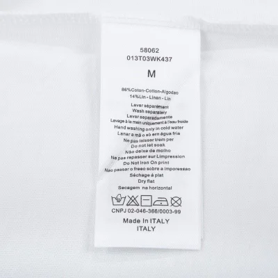 Футболка Dior Our Beautiful Nature "White" фото № 5