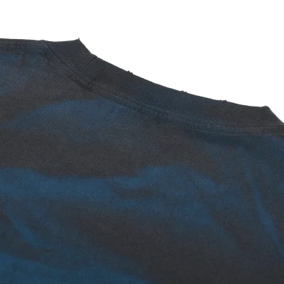 Футболка Dior The Letter Of The Logo Form Heart "Gray/Blue" фото № 3