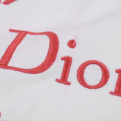 Футболка Dior With Wreath Of Flowers "White" фото № 7