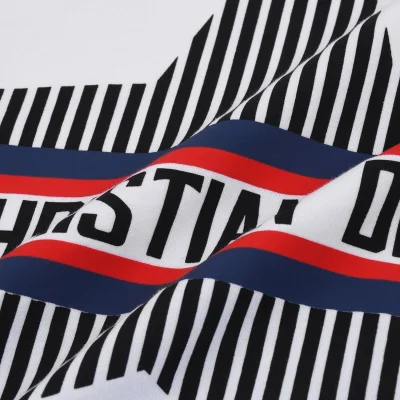 Футболка Dior Striped Star "White" фото № 2