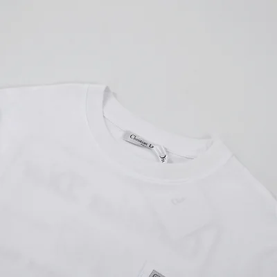 Футболка Dior Patch Pocket "White" фото № 5