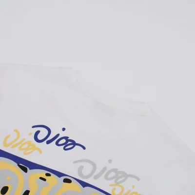 Футболка Dior Inscriptions "White" фото № 2 Футболка Dior Inscriptions "White" фото № 2