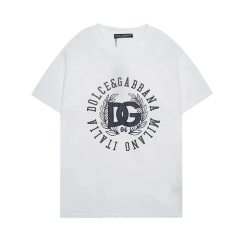 Футболка Dolce Gabbana With The Brand Logo "White"