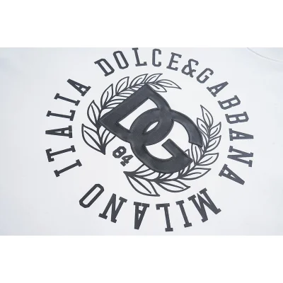 Футболка Dolce Gabbana With The Brand Logo "White" фото № 8