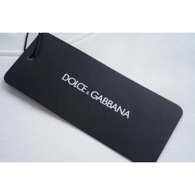 Футболка Dolce Gabbana With The Brand Logo "White" фото № 7