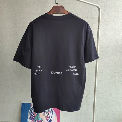 Футболка Yeezy Season Donda Small Flicker "Black" фото № 6