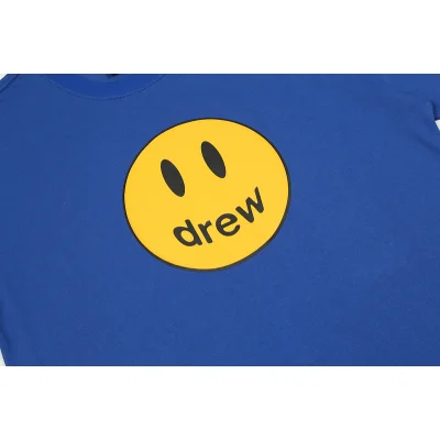 Футболка Drew House Big Smiley Face "Blue" фото № 8