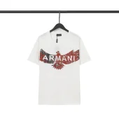 Футболка Emporio Armani With Logo And Eagle Print "White"