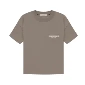 Футболка Fear Of God Cotton With Logo "Brown"