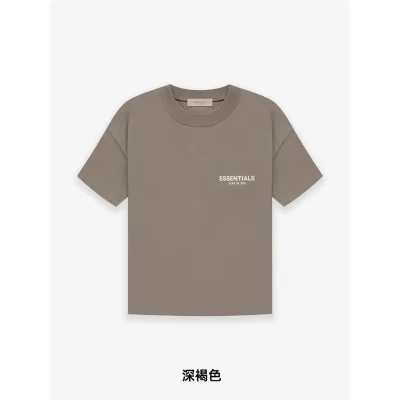 Футболка Fear Of God Cotton With Logo "Brown" фото № 2 Футболка Fear Of God Cotton With Logo "Brown" фото № 2