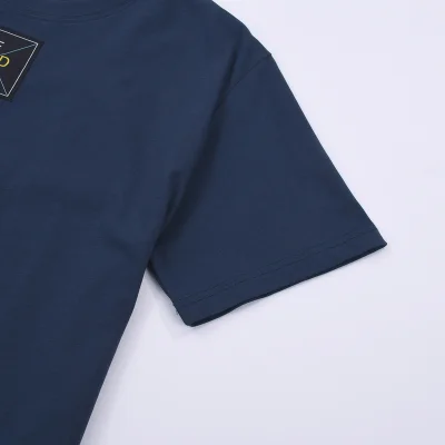 Футболка Fendi Logo In A Square "Blue" фото № 5