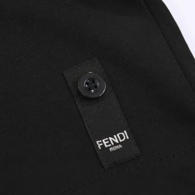 Футболка Fendi With The Inscription Of The Brand Logo "Black" фото № 3 Футболка Fendi With The Inscription Of The Brand Logo "Black" фото № 3